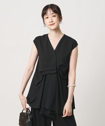 UNITED ARROWS | Spiree ジャージー フレンチスリーブ ブラウス(シャツ/ブラウス)