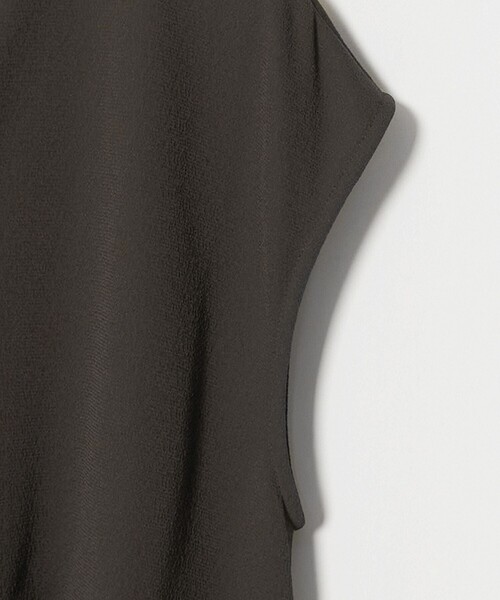 UNITED ARROWS（ユナイテッドアローズ）の「Spiree ジャージー フレンチスリーブ ブラウス（シャツ/ブラウス・レディース・ブラック/ダークブラウン・FREE）」の21枚目の写真