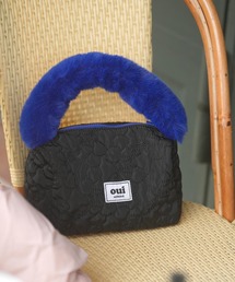 MILKFED. | CHERRY QUILTED FUR HANDLE BAG(ハンドバッグ)