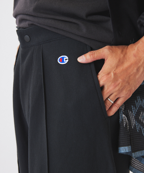 Champion(チャンピオン)の「CHAMPION / チャンピオン 別注 R/W スウェット トラック パンツ(スウェットパンツ・メンズ・グレー/ブラウン/ブラック・LARGE/MEDIUM)」の8枚目の写真