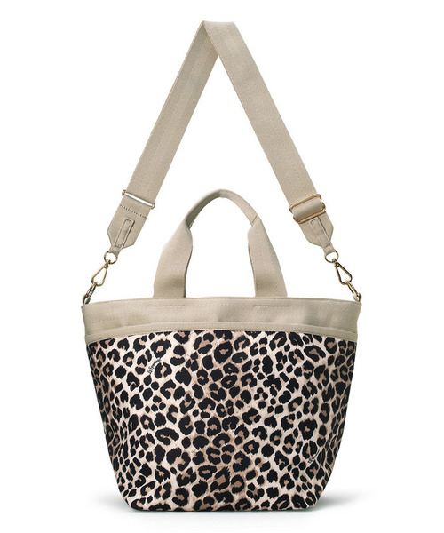 LeSportsac(レスポートサック)の「BUCKET TOTE ラテレオパード(トートバッグ・レディース・ベージュ・FREE)」の4枚目の写真