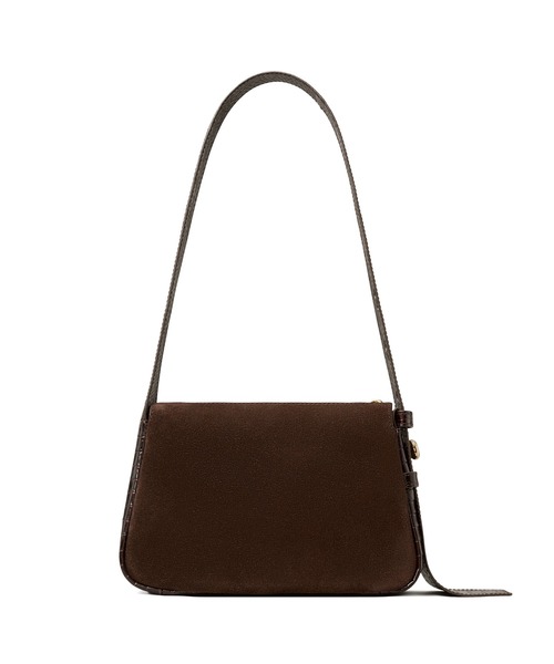 TORY BURCH(トリーバーチ)の「ロミー スエード スモール ショルダーバッグ(ショルダーバッグ・レディース・ダークブラウン・ONE SIZE)」の3枚目の写真