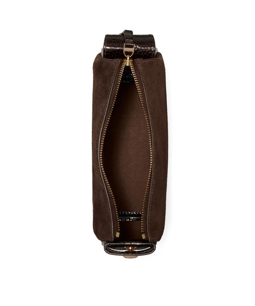 TORY BURCH(トリーバーチ)の「ロミー スエード スモール ショルダーバッグ(ショルダーバッグ・レディース・ダークブラウン・ONE SIZE)」の5枚目の写真