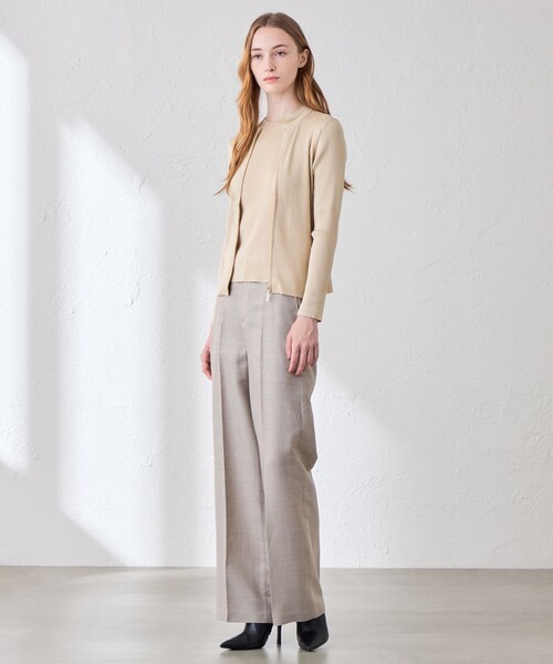 MACKINTOSH LONDON(マッキントッシュ ロンドン)の「ブライトレーヨンジップカーディガン(カーディガン/ボレロ・レディース・オレンジ/ネイビー/ベージュ/ピンク系その他2・38/40)」の10枚目の写真