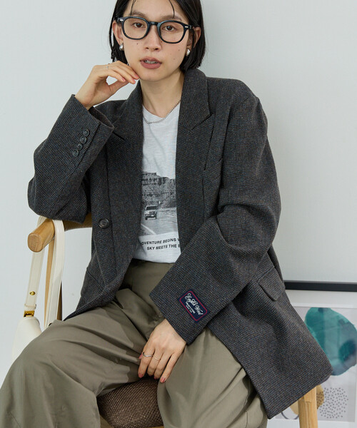 ボールジーウールジャケット ENGLISH WOOL ジャケット/イングリッシュウール ジャケット/ダブル