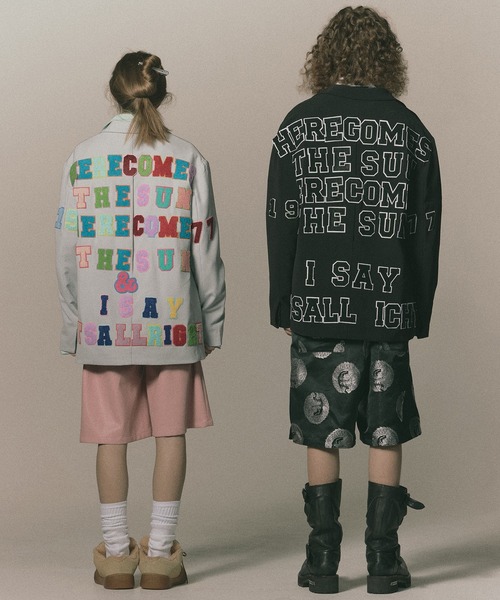 DISCOVERED(ディスカバード)の「WAPPEN JACKET(テーラードジャケット・メンズ・ブラック/グレー・1/3)」の3枚目の写真