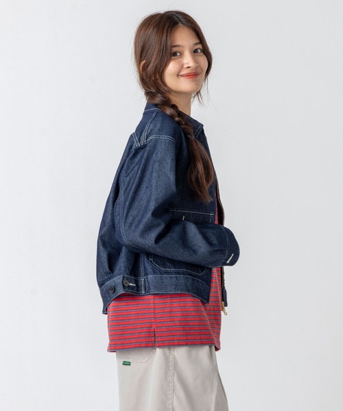 L.L.Bean(エルエルビーン)の「【JAPAN EDITION】パスファインダー・デニム・ジャケット(デニムジャケット・レディース・インディゴブルー・MEDIUM)」の3枚目の写真