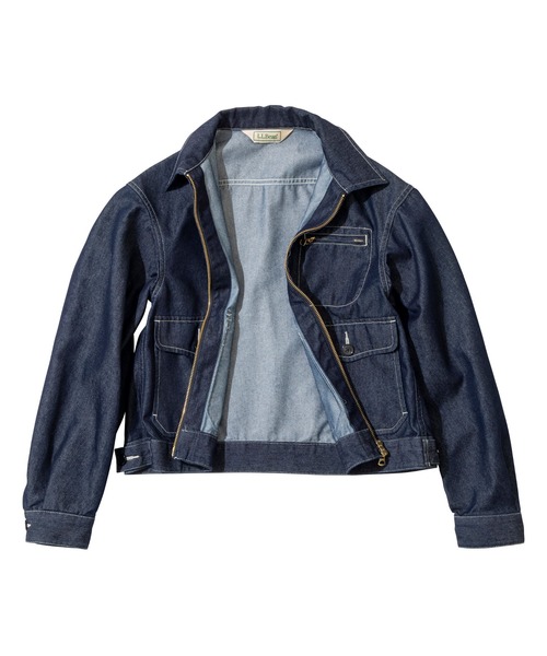 L.L.Bean(エルエルビーン)の「【JAPAN EDITION】パスファインダー・デニム・ジャケット(デニムジャケット・レディース・インディゴブルー・MEDIUM)」の5枚目の写真