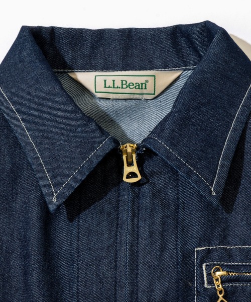 L.L.Bean(エルエルビーン)の「【JAPAN EDITION】パスファインダー・デニム・ジャケット(デニムジャケット・レディース・インディゴブルー・MEDIUM)」の6枚目の写真