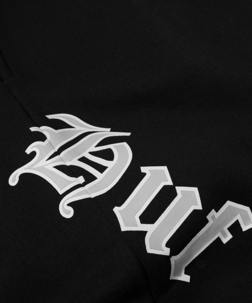 HUF(ハフ)の「OLYMPIA OPEN HEM SWEATPANT(スウェットパンツ・メンズ・ブラック・XL/L/M/S)」の4枚目の写真