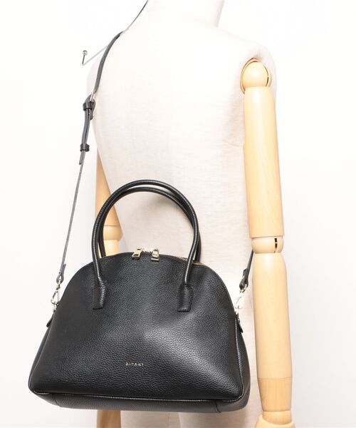 RIPANI(リパーニ)の「【RIPANI】2WAY ドームバッグ(Q66355)(ハンドバッグ・レディース・ブラック・ALL)」の5枚目の写真