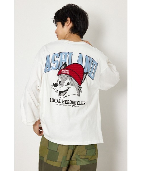 RODEO CROWNS WIDE BOWL(ロデオクラウンズワイドボウル)の「Knit Cap トップス(Tシャツ/カットソー・メンズ・杢グレー/ベージュ/ホワイト・LARGE/MEDIUM)」の1枚目の写真