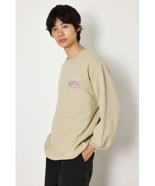 RODEO CROWNS WIDE BOWL(ロデオクラウンズワイドボウル)の「Knit Cap トップス(Tシャツ/カットソー・メンズ・杢グレー/ベージュ/ホワイト・LARGE/MEDIUM)」の8枚目の写真