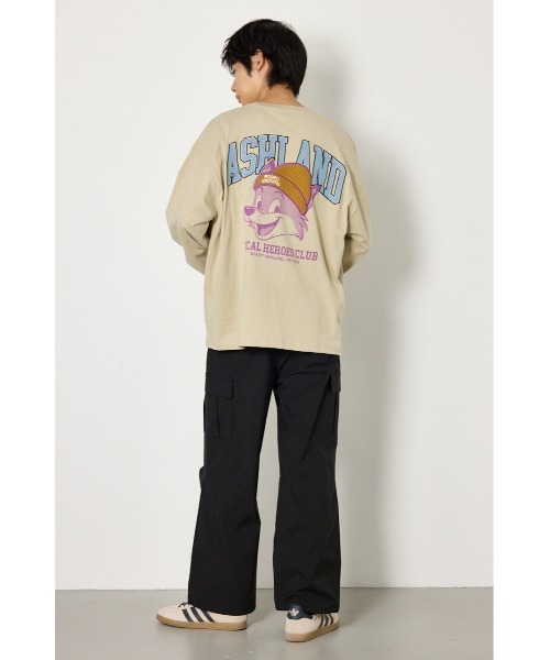 RODEO CROWNS WIDE BOWL(ロデオクラウンズワイドボウル)の「Knit Cap トップス(Tシャツ/カットソー・メンズ・杢グレー/ベージュ/ホワイト・LARGE/MEDIUM)」の11枚目の写真