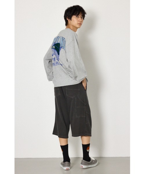 RODEO CROWNS WIDE BOWL(ロデオクラウンズワイドボウル)の「Knit Cap トップス(Tシャツ/カットソー・メンズ・杢グレー/ベージュ/ホワイト・LARGE/MEDIUM)」の16枚目の写真