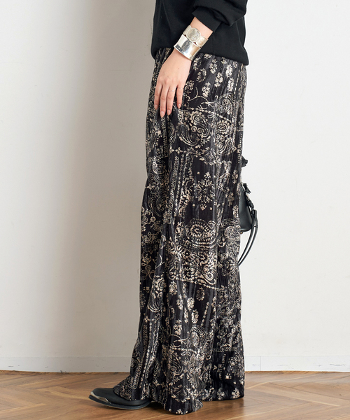 Couture d'adam(クチュールドアダム)の「【COUTURE D'ADAM】別注Bandana Collage Easy Pants(その他パンツ・レディース・ブラック・FREE)」の2枚目の写真