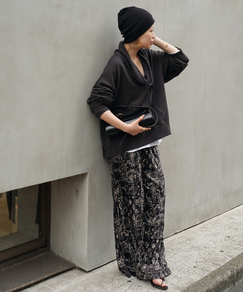Couture d'adam(クチュールドアダム)の「【COUTURE D'ADAM】別注Bandana Collage Easy Pants(その他パンツ・レディース・ブラック・FREE)」の12枚目の写真