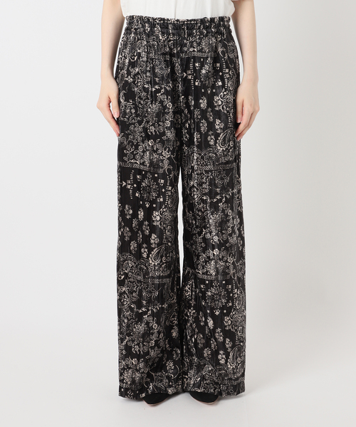 Couture d'adam(クチュールドアダム)の「【COUTURE D'ADAM】別注Bandana Collage Easy Pants(その他パンツ・レディース・ブラック・FREE)」の13枚目の写真