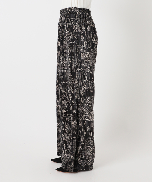 Couture d'adam(クチュールドアダム)の「【COUTURE D'ADAM】別注Bandana Collage Easy Pants(その他パンツ・レディース・ブラック・FREE)」の14枚目の写真