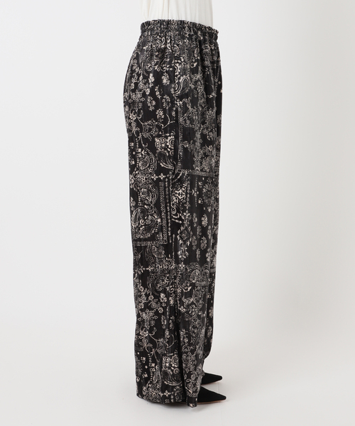 Couture d'adam(クチュールドアダム)の「【COUTURE D'ADAM】別注Bandana Collage Easy Pants(その他パンツ・レディース・ブラック・FREE)」の16枚目の写真