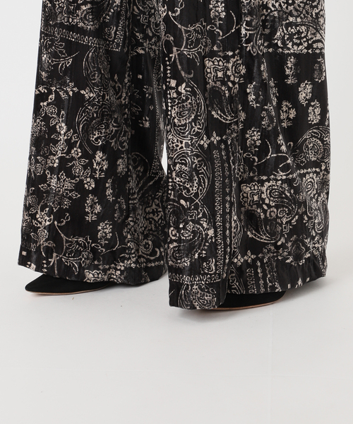 Couture d'adam(クチュールドアダム)の「【COUTURE D'ADAM】別注Bandana Collage Easy Pants(その他パンツ・レディース・ブラック・FREE)」の9枚目の写真