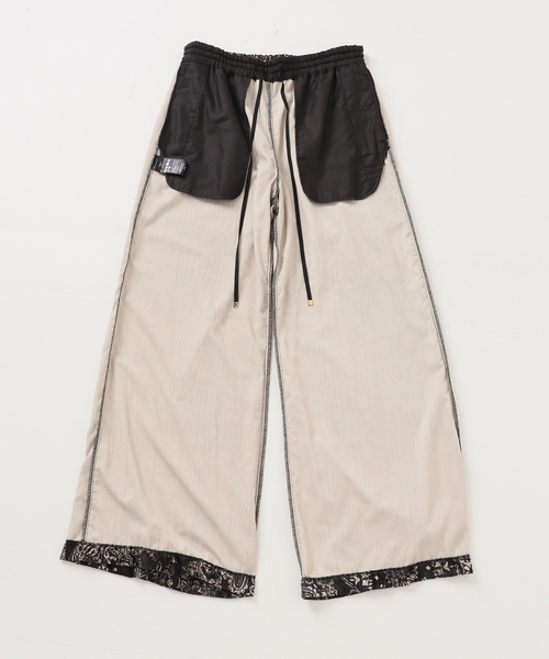 Couture d'adam(クチュールドアダム)の「【COUTURE D'ADAM】別注Bandana Collage Easy Pants(その他パンツ・レディース・ブラック・FREE)」の10枚目の写真