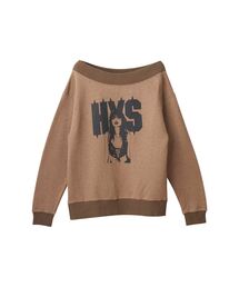 HYSTERIC SPIKE LOGO WOMAN スウェット