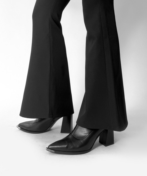 jiasecond.(ジアセカンド)の「【jiasecond.】ボタンデザインハイウエストパンツ / ボトムス パンツ ロング ハイウエスト ボタン ブラック ZOZOTOWN限定(その他パンツ・レディース・ブラック・FREE)」の21枚目の写真