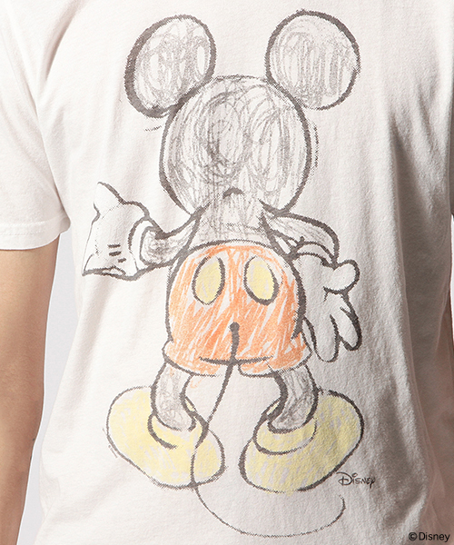 BEAMS(ビームス)の「JUNK FOOD×BEAMS / 別注 MICKEY②(Tシャツ/カットソー・メンズ・ホワイト/ブラック・LARGE/X-SMALL/SMALL/MEDIUM)」の4枚目の写真