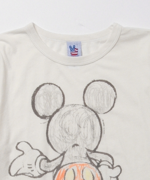 BEAMS(ビームス)の「JUNK FOOD×BEAMS / 別注 MICKEY②(Tシャツ/カットソー・メンズ・ホワイト/ブラック・LARGE/X-SMALL/SMALL/MEDIUM)」の8枚目の写真