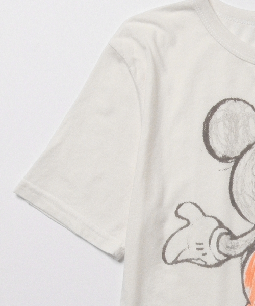 BEAMS(ビームス)の「JUNK FOOD×BEAMS / 別注 MICKEY②(Tシャツ/カットソー・メンズ・ホワイト/ブラック・LARGE/X-SMALL/SMALL/MEDIUM)」の9枚目の写真