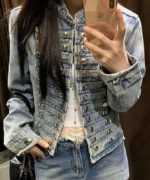 デニムジャケット【韓国ファッション】