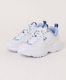 FILA フィラ DISTRACER CHECK ディストレーサーチェック FU0106501102 ABC-MART限定 *White/Blue