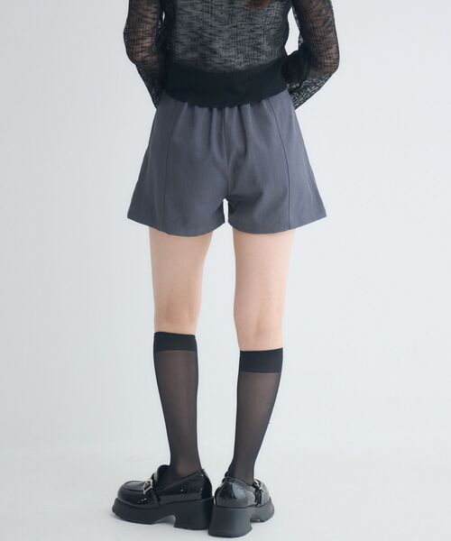 ems excite（エムズエキサイト）の「ハイウエストショートパンツ（その他パンツ・レディース・ブラック/チャコールグレー/ナチュラル・FREE）」の13枚目の写真