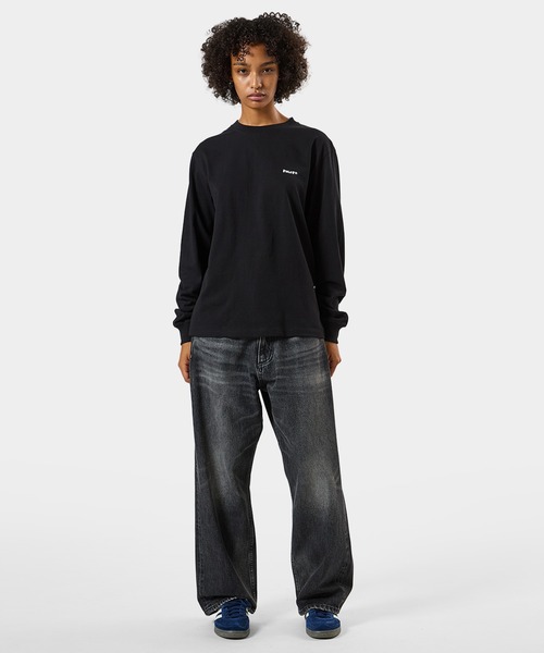 HUF(ハフ)の「STICKER PACK LS TEE(Tシャツ/カットソー・メンズ・ホワイト/ライトイエロー/ブラック・M/S/XXL/XL/L)」の15枚目の写真