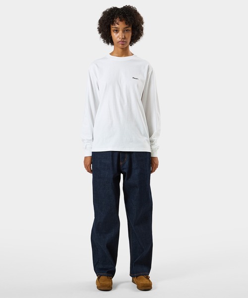 HUF(ハフ)の「STICKER PACK LS TEE(Tシャツ/カットソー・メンズ・ホワイト/ライトイエロー/ブラック・M/S/XXL/XL/L)」の21枚目の写真