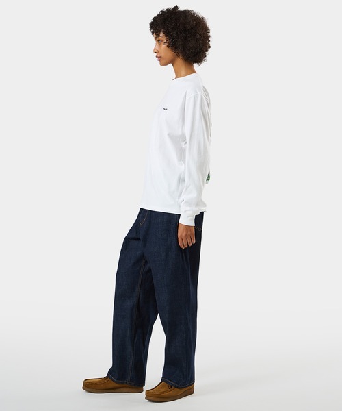 HUF(ハフ)の「STICKER PACK LS TEE(Tシャツ/カットソー・メンズ・ホワイト/ライトイエロー/ブラック・M/S/XXL/XL/L)」の22枚目の写真