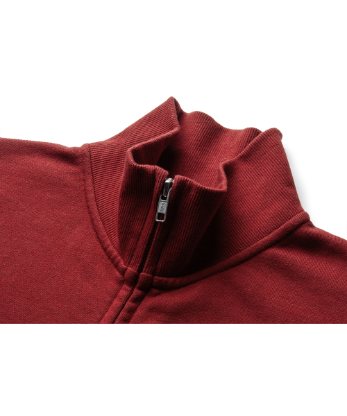 THE RESQ（ザーレスキュー）の「CLASSIC PATINA SWEAT TRACK JACKET [VINTAGE CRIMSON]（ナイロンジャケット・レディース・その他・MEDIUM/X-LARGE/LARGE）」の4枚目の写真