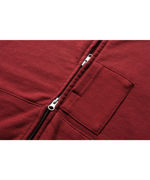 THE RESQ（ザーレスキュー）の「CLASSIC PATINA SWEAT TRACK JACKET [VINTAGE CRIMSON]（ナイロンジャケット・レディース・その他・MEDIUM/X-LARGE/LARGE）」の5枚目の写真