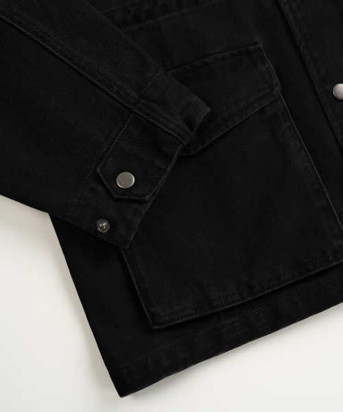 EXCONTAINER（エックスコンテナ）の「M65 ヴィンテージフィールドジャケット (BLACK)（ミリタリージャケット・メンズ・その他・LARGE/X-LARGE/MEDIUM）」の5枚目の写真