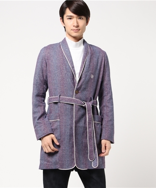 ALDIES(アールディーズ)の「Swing Gown / スウィングガウン(その他アウター・メンズ・レッド/ベージュ/バーガンディー/パープル・MEDIUM/SMALL/LARGE)」の2枚目の写真