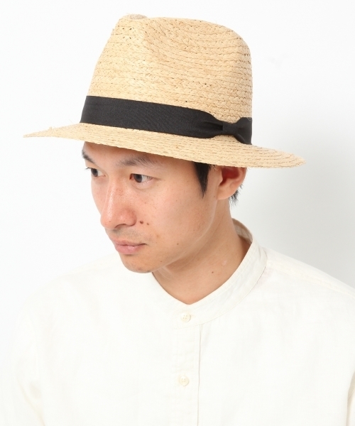 GLOBAL WORK（グローバルワーク）の「ラフィアハット/709276（ハット・メンズ・ダークブラウン/ベージュ・FREE）」の7枚目の写真