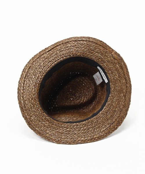 GLOBAL WORK（グローバルワーク）の「ラフィアハット/709276（ハット・メンズ・ダークブラウン/ベージュ・FREE）」の4枚目の写真