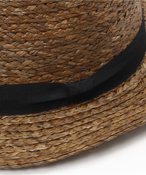 GLOBAL WORK（グローバルワーク）の「ラフィアハット/709276（ハット・メンズ・ダークブラウン/ベージュ・FREE）」の5枚目の写真