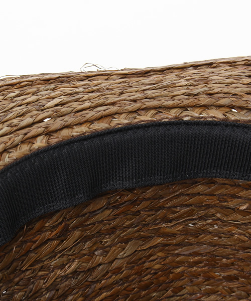 GLOBAL WORK（グローバルワーク）の「ラフィアハット/709276（ハット・メンズ・ダークブラウン/ベージュ・FREE）」の6枚目の写真