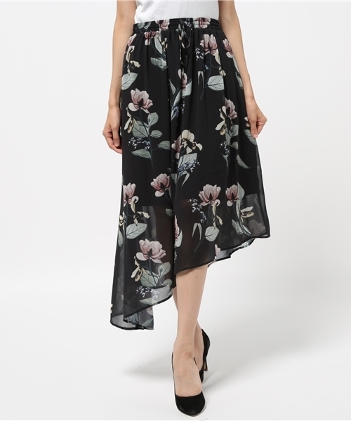 MOUSSY（マウジー）の「CLEAR FLOWER LONG SK/F（スカート・レディース・ベージュ系その他/ブラック系その他・FREE）」の10枚目の写真