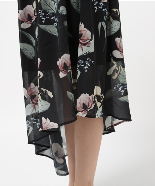 MOUSSY（マウジー）の「CLEAR FLOWER LONG SK/F（スカート・レディース・ベージュ系その他/ブラック系その他・FREE）」の8枚目の写真