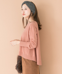 URBAN RESEARCH | 4957円セール50%OFF☆UR バックフレアニット(ニット/セーター)