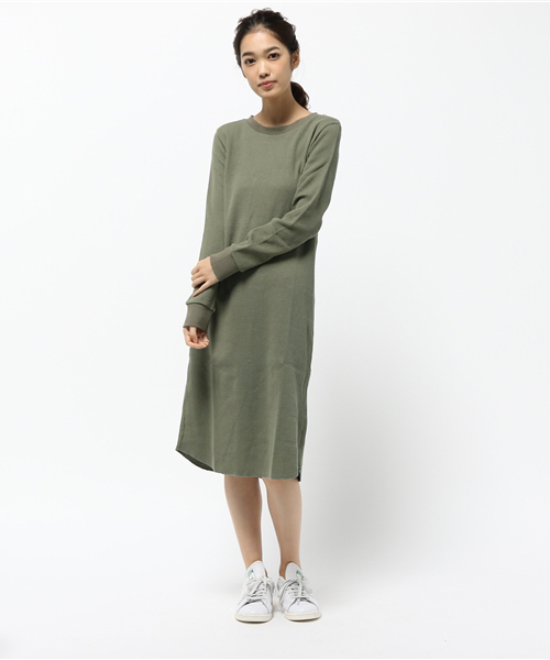 N.（N. Natural Beauty Basic）（エヌエヌナチュラルビューティーベーシック）の「ワッフルワンピース（ワンピース・レディース・ベージュ/ブラック/カーキ/グレー・MEDIUM）」の16枚目の写真