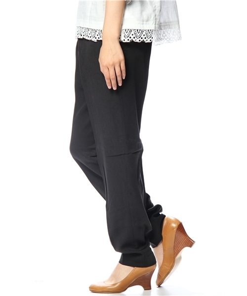 Kastane（カスタネ）の「イージーテーパードPT（その他パンツ・レディース・グレー/ブラック・FREE）」の3枚目の写真